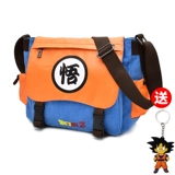Dragon Ball, трендовая сумка через плечо для школьников и студентов, вместительная и большая мультяшная учебная карта, сумка на одно плечо, для средней школы