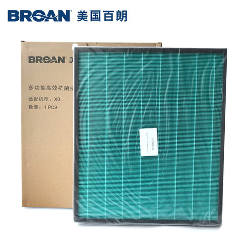 百朗（BROAN）X4/8系列柜式新风原装配套高效过滤网 - 图0