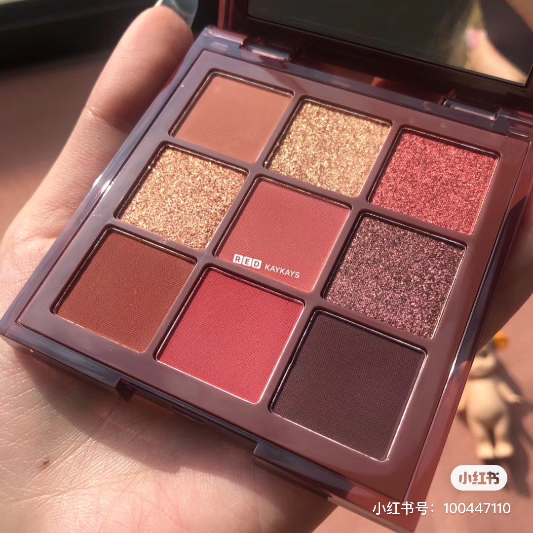 【現貨】 Hudabeauty 2019 nude mini九色眼影 Medium/rich/light - 图1