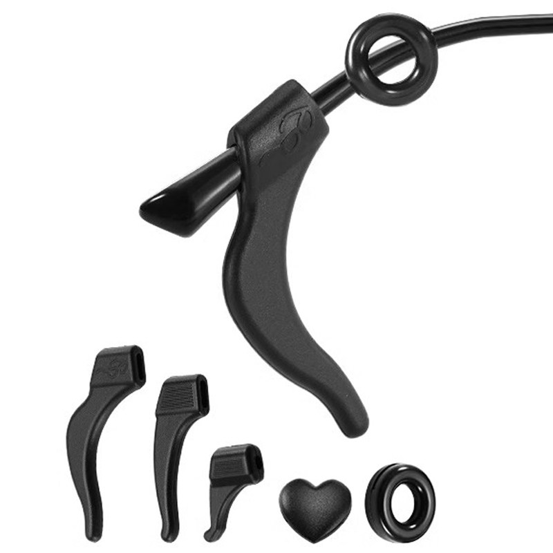 眼镜防脱落防滑神器硅胶套儿童运动防掉眼睛固定托耳后防压痕耳托,淘宝优惠券,粉丝福利购,淘宝优惠卷