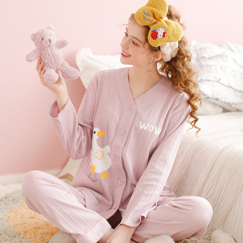 yourban月子服春秋纯棉产后睡衣 yourban家居服套装