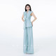 MD Qianyi Haiyan Clear Sky 2026 Summer Temperament Relaxed Style Bow Vest Wide Leg Pants suit