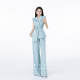 MD Qianyi Haiyan Clear Sky 2026 Summer Temperament Relaxed Style Bow Vest Wide Leg Pants suit