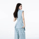 MD Qianyi Haiyan Clear Sky 2026 Summer Temperament Relaxed Style Bow Vest Wide Leg Pants suit
