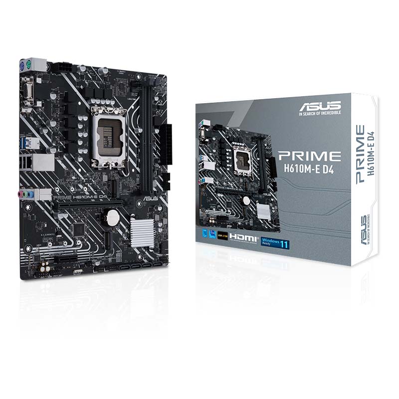Asus/华硕 PRIME H610M-A D4支持13100F/12490F DDR4主板旗舰店 - 图0