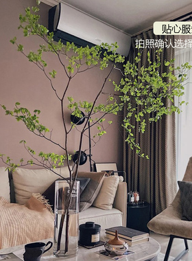 仿真植物吊钟桌面侘寂风假绿植