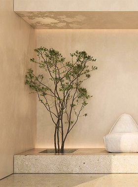 仿真绿植橱窗天井假树植物造景