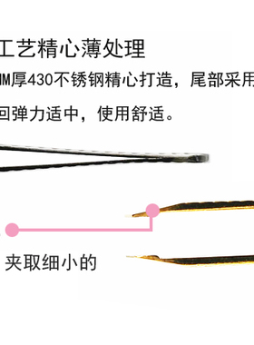 芳龄拔胡子白发夹子钳眉