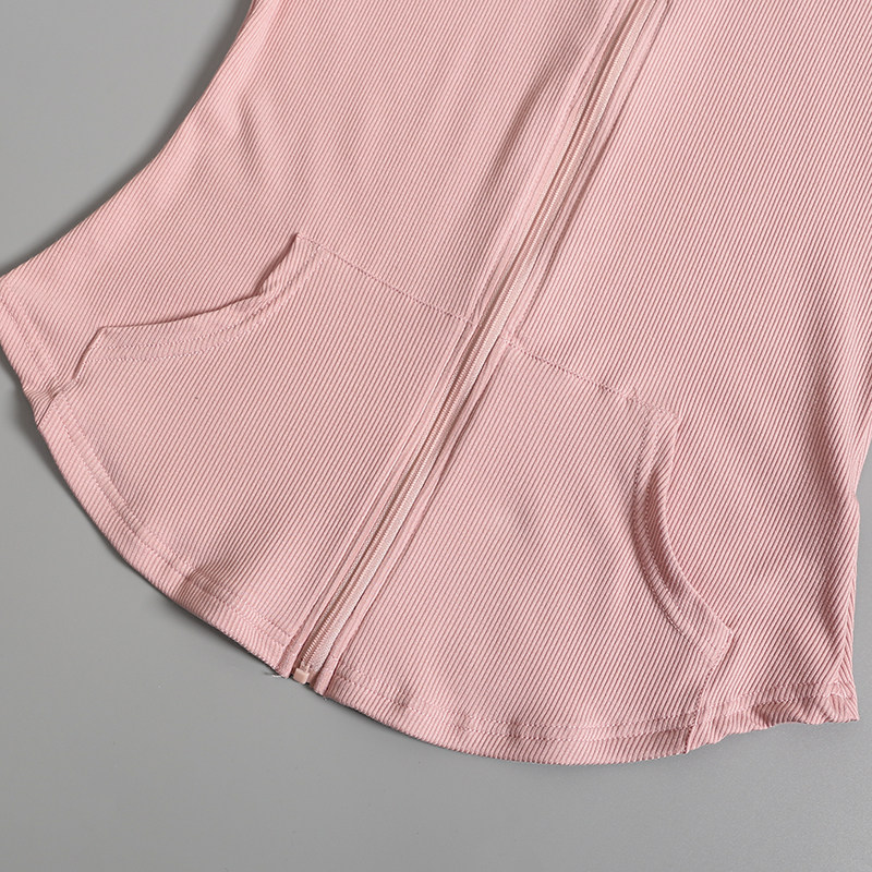 连帽瑜伽健身服春秋显瘦跑步训练上衣长袖速干弹力紧身运动外套女,淘宝优惠券,粉丝福利购,淘宝优惠卷