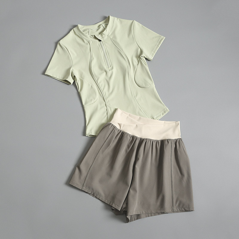 运动服套装女夏季新款速干时尚网红普拉提训练健身跑步专业瑜伽服,淘宝优惠券,粉丝福利购,淘宝优惠卷