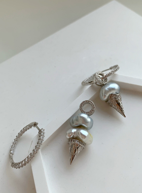 雪糕专拍huadesign巴洛克珍珠