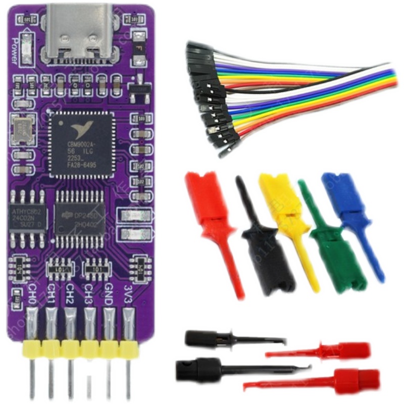 逻辑分析仪/单片机/嵌入式/STM32/ARM/FPGA调试利器/24M采样8通道 - 图2