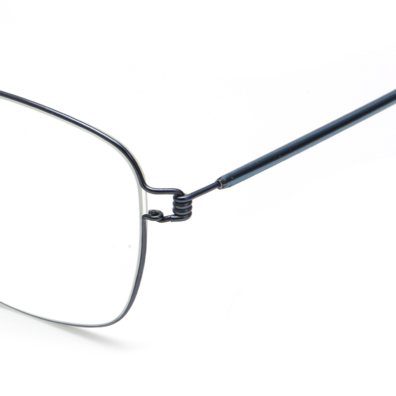 Lindberg林德伯格眼镜框男女超轻纯钛rim系列眼镜框PABLO方形镜框-图1