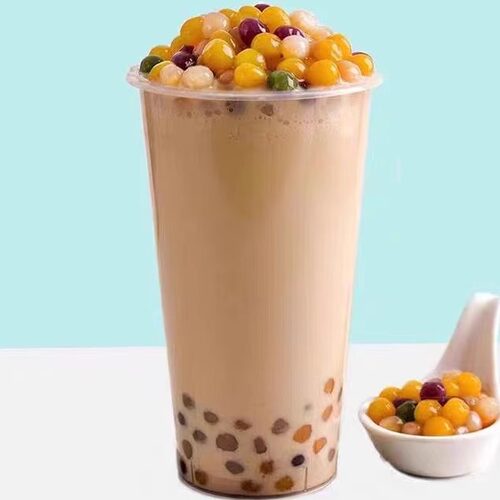 富来高1kg冷冻彩色混合大芋圆 小芋圆珍珠奶茶店糖水店专用商用 - 图1