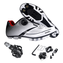 Boodun Summer Self Lock Shoes Bike Road Mountain Man Labor-saving Riding Shoes Ultralight Carbon Fiber Breathable