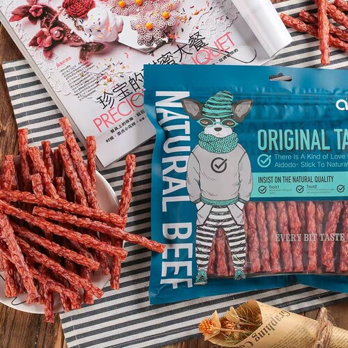 爱多多宠物狗狗零食牛肉条磨牙棒小型犬金毛成犬训狗奖励幼犬咬咬 - 图2