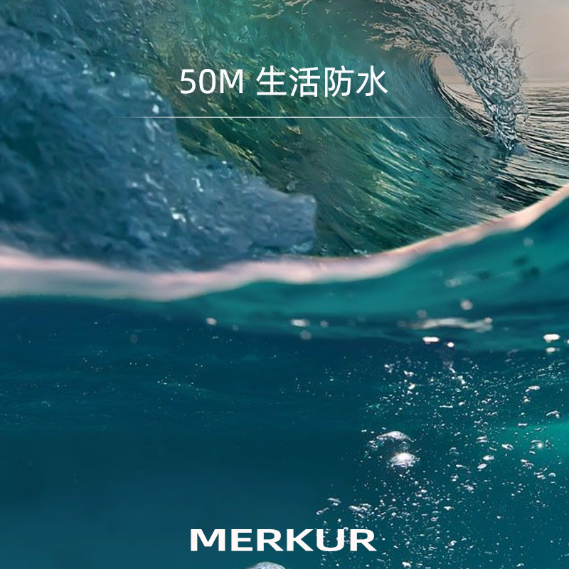 中国原创国产腕表MERKUR东方红专业航空飞行员划尺手动计时码表男 - 图2