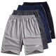 Fattened pure cotton 50% fat guy beach pants