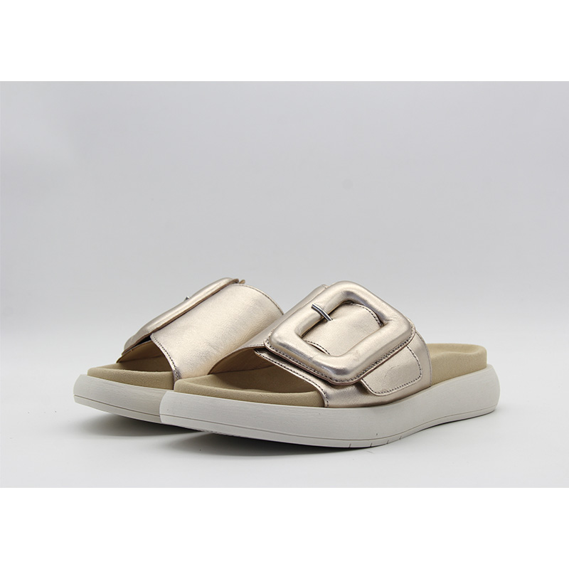 德国Gabor嘉步嘉宝女鞋2025春夏新品时尚休闲牛皮厚底拖鞋63.751 - 图3