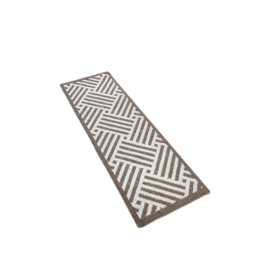 厨房地垫防油防滑高级感床边地毯卧室客厅复古风长条家用耐脏地毯 - 图3