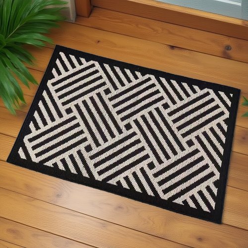 厨房地垫防油防滑高级感床边地毯卧室客厅复古风长条家用耐脏地毯 - 图2