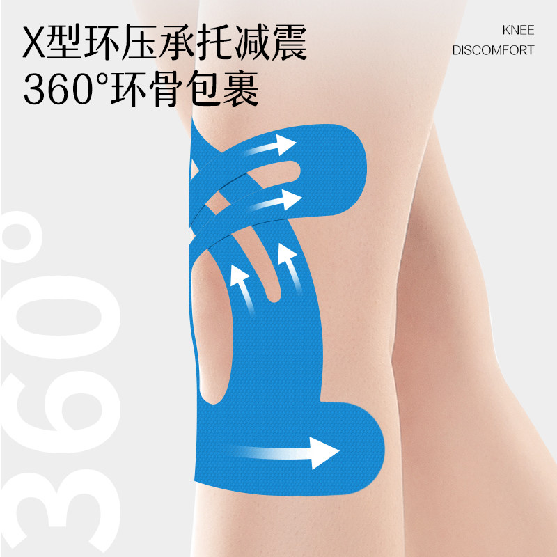 日本膝盖肌肉贴运动员专用跑步绷带胶带护膝胶布预分切肌内效贴,淘宝优惠券,粉丝福利购,淘宝优惠卷