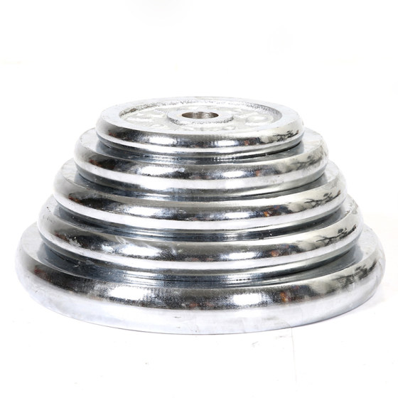 Huaya electroplated dumbbell plates genuine home fitness equipment