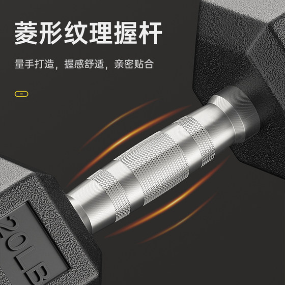 Men's Fitness Dumbbells Solid Cast Iron