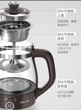 小熊煮茶器配件ZCQ-A10X1/A10X3