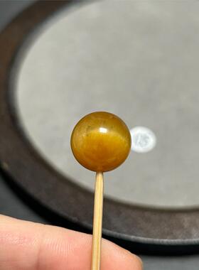 14mm一线猫眼金虎眼单珠1