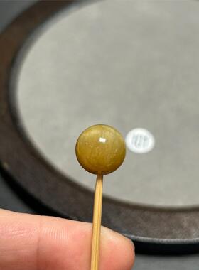 12.3mm金虎眼虎睛石单珠1