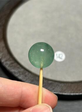 16mm绿萤石圆珠单珠142晶