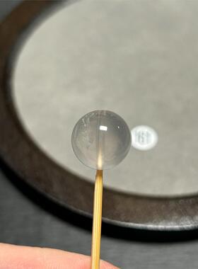 14.5mm奶白晶水晶圆珠单