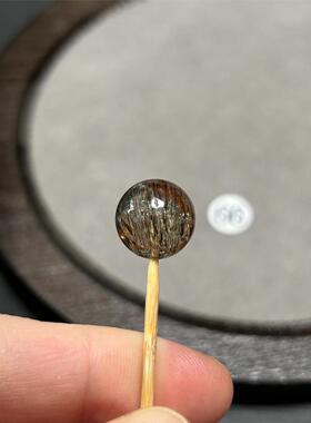 12.3mm顺发黑金超水晶单