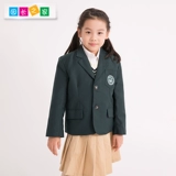 Осенняя униформа для раннего возраста, комплект, куртка, юбка, жилет, рубашка, 4 предмета