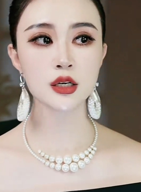 欧美时尚个性夸张大水滴形耳环轻奢高级感气质耳钉2026新款爆款潮