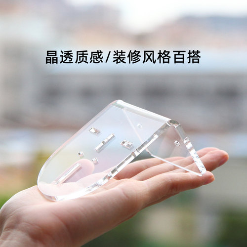 适用于小米摄像机上墙支架云台版底座免打孔监控粘贴壁装上墙配件 - 图3