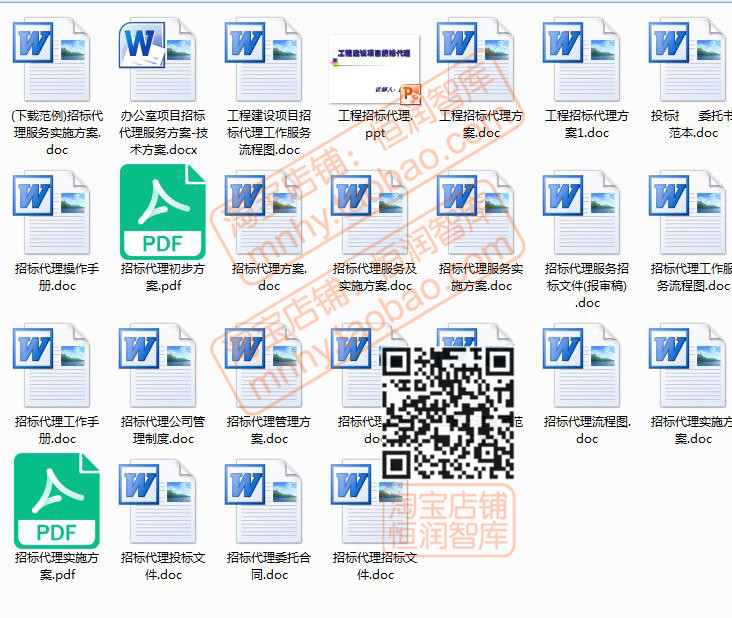 招标代理实施方案服务技术工程委托书文件操作手册合同管理模板 - 图3