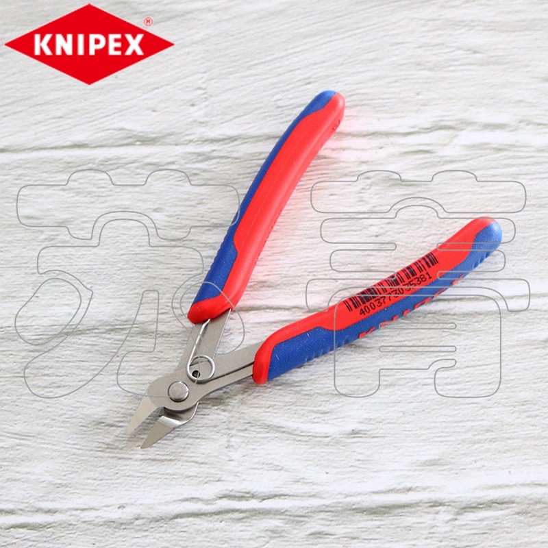 德国原装进口凯尼派克KNIPEX电子剪切钳斜嘴钳7803125/78 03 125_虎窝淘