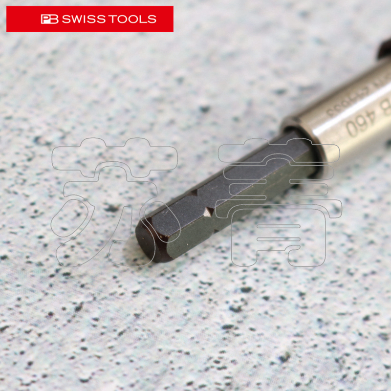 原装进口瑞士PB SWISS TOOLS 安全批头连接杆 带磁性旋具头PB 460 - 图0