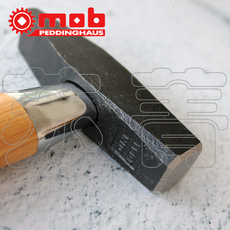 Молоток слесарный 德国 mob peddinghaus钳工锤 带锤柄护套