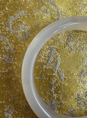 链美 天然白月光女款水晶玛瑙手镯