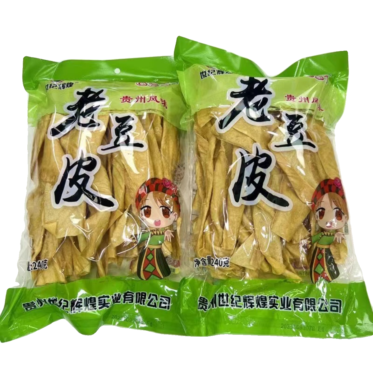 贵州手工豆腐皮原味干货豆皮特产纯传统头层手撕老豆皮240克包邮 - 图3