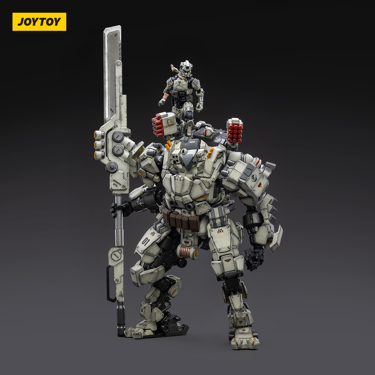 JOYTOY暗源JT3068悲怆远征军暴君机甲01型模型1:18系列3.75寸现货-图0