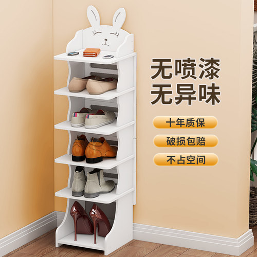 儿童卡通鞋架多层小型简易迷你可爱收纳架小孩创意家用宝宝鞋架子 - 图3