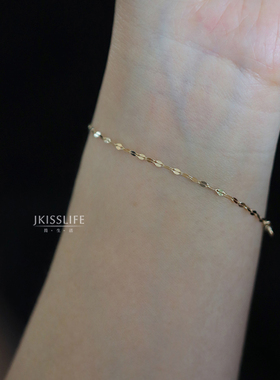 闪闪发光日系设计感手链简约叠戴