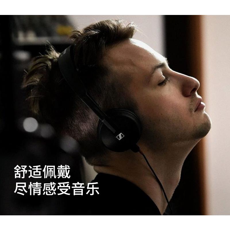 Sennheiser森海塞尔HD25电脑HIFI音乐直播头戴式专业监听耳机 - 图2