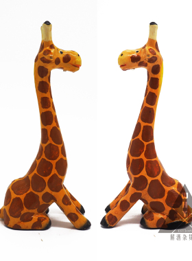 东南亚风手绘摆件实木工艺品