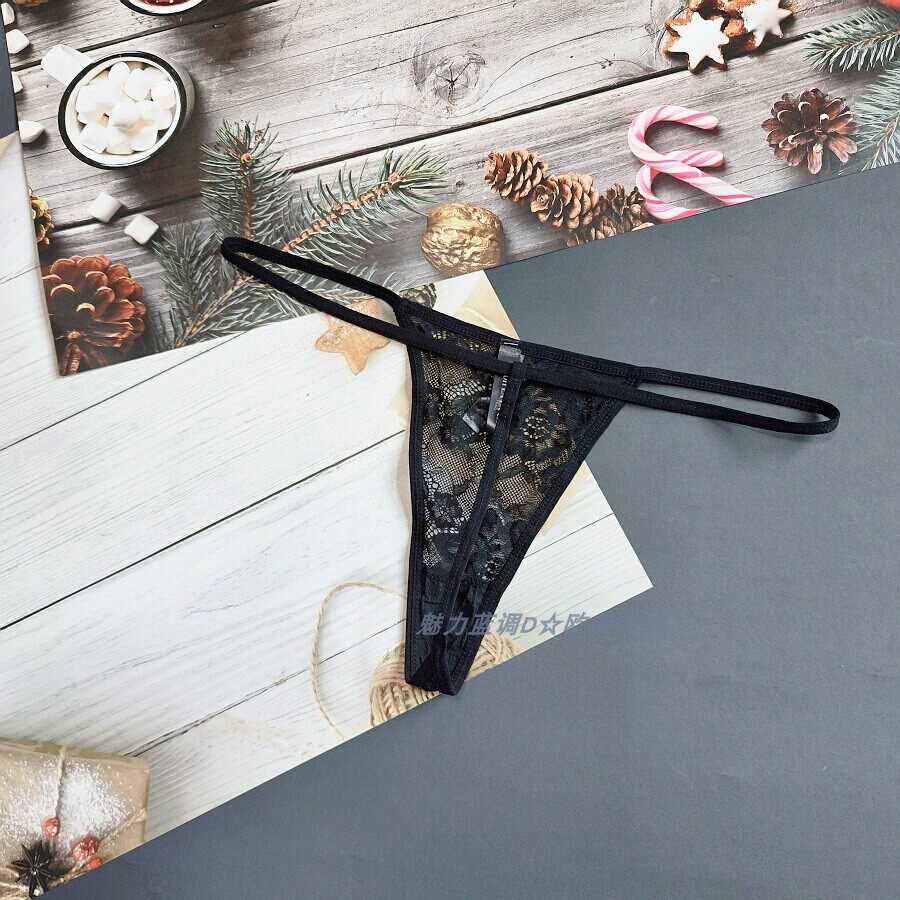 三110-140斤美国NOVA暗红色透视蕾丝性感T裤低腰女黑色细带丁字裤,淘宝优惠券,粉丝福利购,淘宝优惠卷