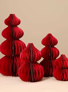 2026新年装饰创意蜂窝葫芦摆件